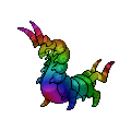 Rainbow Scolipede